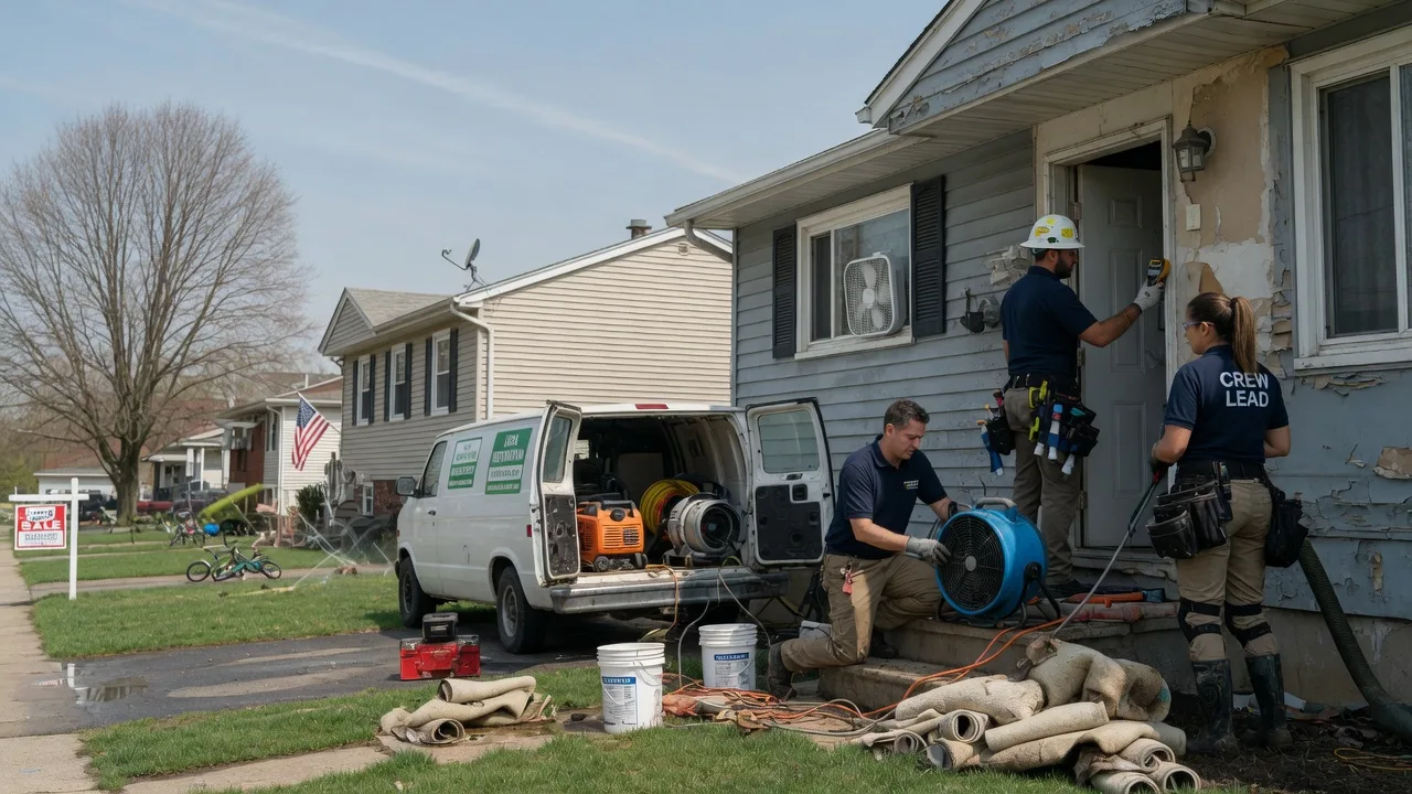 Flood Cleanup in Griggsville, IL near me